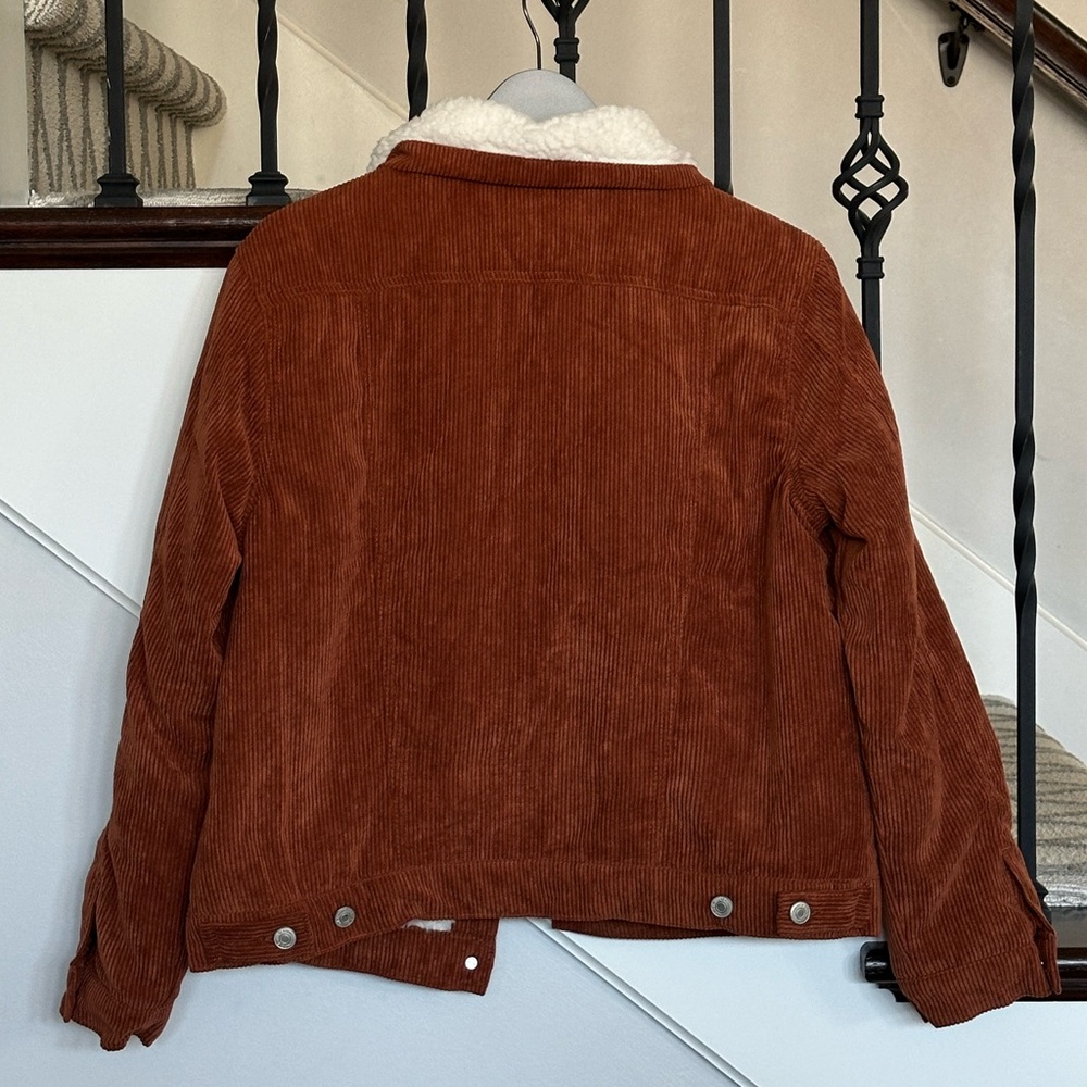 Love Tree Corduroy Jacket with faux fur - Picture 2 of 9
